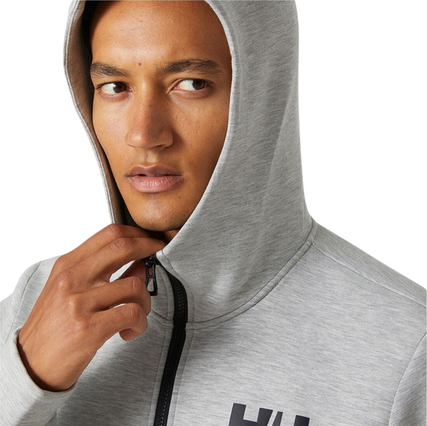 2026 Helly Hansen Mens HP Ocean Sailing Full Zip Jacket 2.0 34264 - Grey Melange